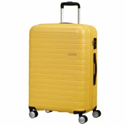 American Tourister High Turn Trolley L 77 Cm Matt Yellow
