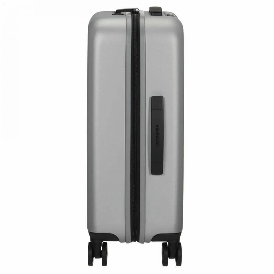 Samsonite Quadrix 4-Rollen Trolley S 55 Cm Silver 2 Samsonite Quadrix 4-Rollen Trolley S 55 Cm Silver – Bild 2