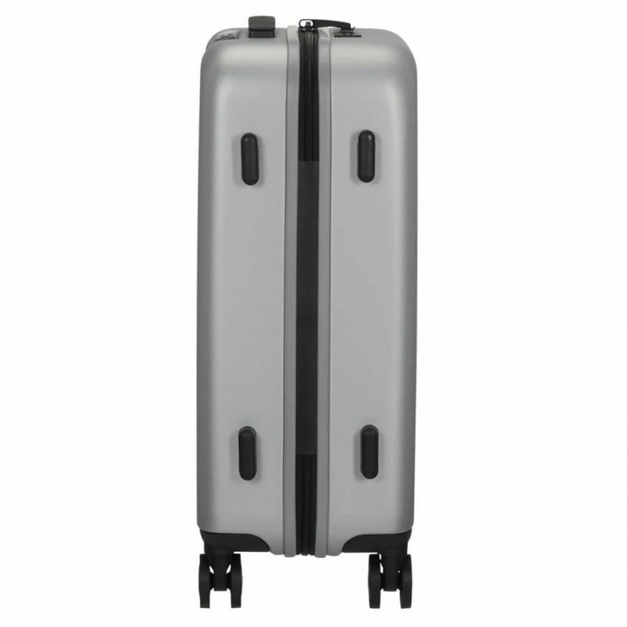 Samsonite Quadrix 4-Rollen Trolley S 55 Cm Silver 5 Samsonite Quadrix 4-Rollen Trolley S 55 Cm Silver – Bild 5