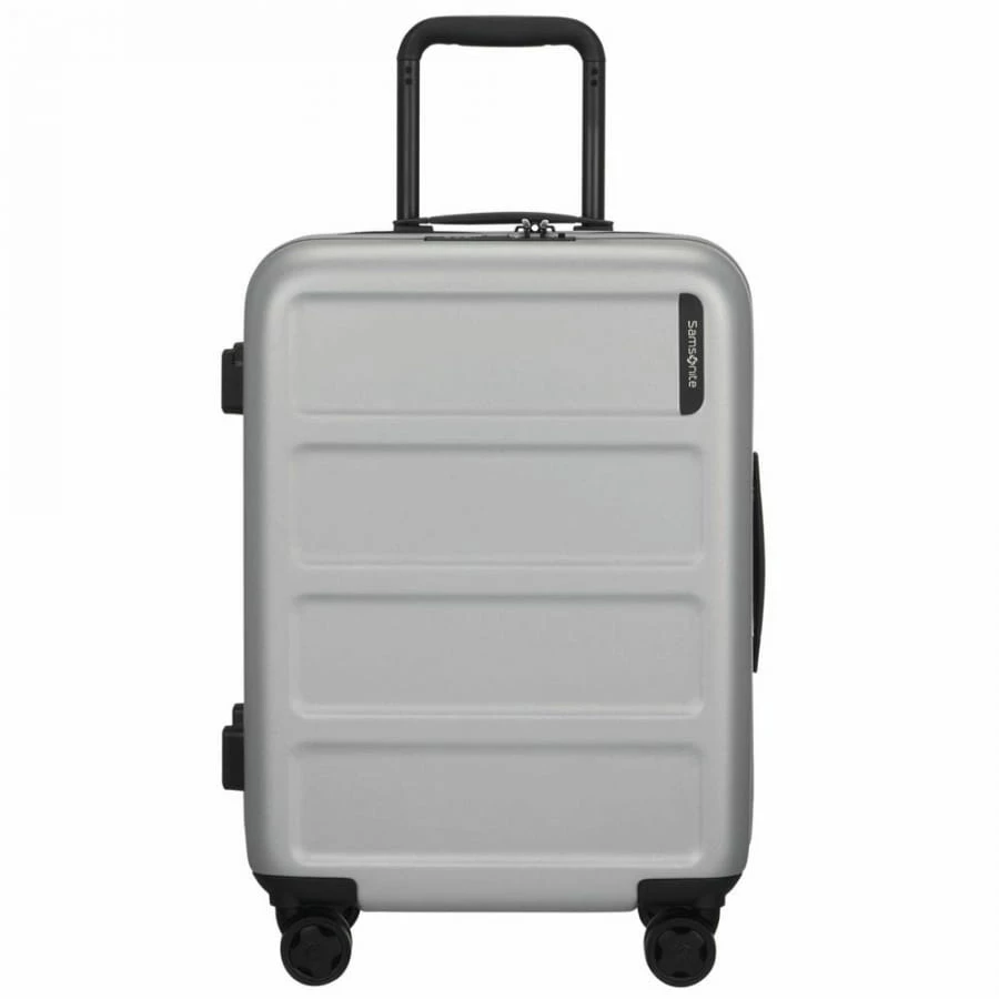 Samsonite Quadrix 4-Rollen Trolley S 55 Cm Silver 6 Samsonite Quadrix 4-Rollen Trolley S 55 Cm Silver – Bild 6