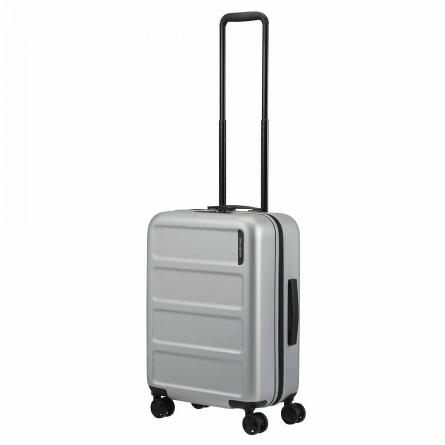 Samsonite Quadrix 4-Rollen Trolley S 55 Cm Silver 7 Samsonite Quadrix 4-Rollen Trolley S 55 Cm Silver – Bild 7