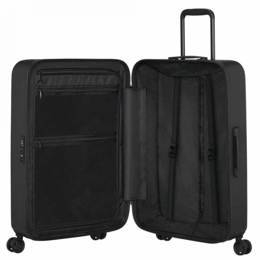 Samsonite Quadrix 4-Rollen Trolley M 68 Cm Black 4 Samsonite Quadrix 4-Rollen Trolley M 68 Cm Black – Bild 4