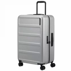 Samsonite Quadrix 4-Rollen Trolley M 68 Cm Silver