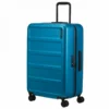 Samsonite Quadrix 4-Rollen Trolley M 68 Cm Aqua