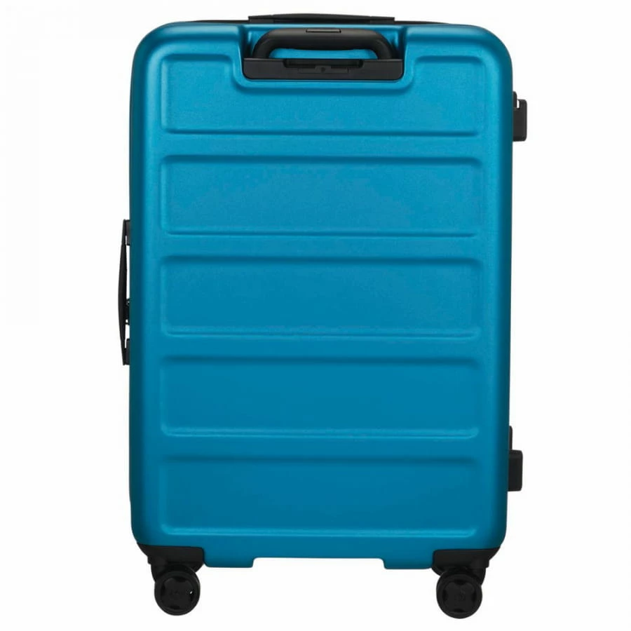 Samsonite Quadrix 4-Rollen Trolley M 68 Cm Aqua 3 Samsonite Quadrix 4-Rollen Trolley M 68 Cm Aqua – Bild 3