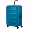 Samsonite Quadrix 4-Rollen Trolley L 75 Cm Aqua