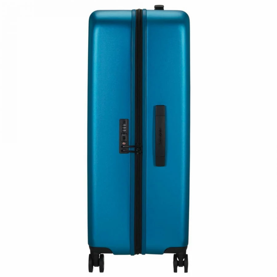 Samsonite Quadrix 4-Rollen Trolley L 75 Cm Aqua 2 Samsonite Quadrix 4-Rollen Trolley L 75 Cm Aqua – Bild 2