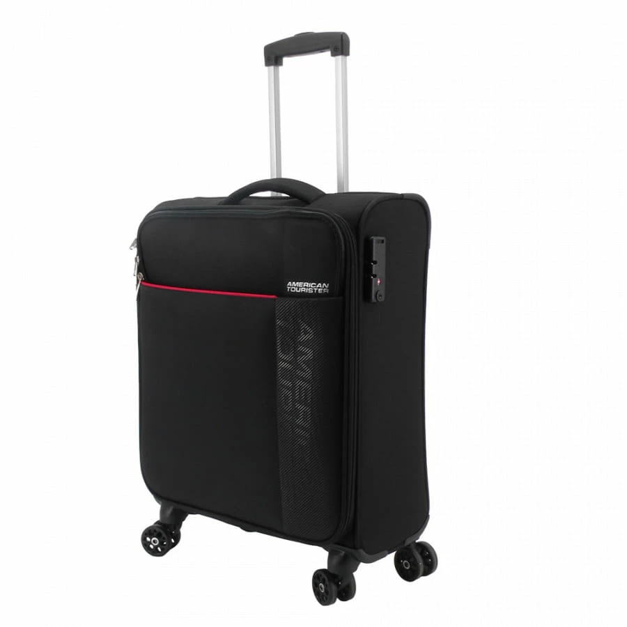 American Tourister Fun Cruise Trolley S 55 Cm Black-Red 1 American Tourister Fun Cruise Trolley S 55 Cm Black-Red