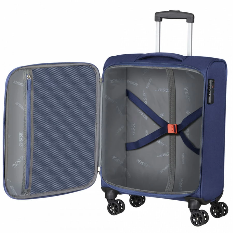 American Tourister Hyperspeed Trolley S 55 Cm Combat Navy 4 American Tourister Hyperspeed Trolley S 55 Cm Combat Navy – Bild 4