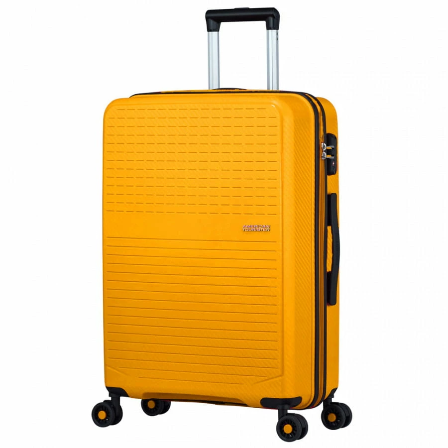 American Tourister Summer Hit Trolley M 66 Cm Golden Yellow 1 American Tourister Summer Hit Trolley M 66 Cm Golden Yellow