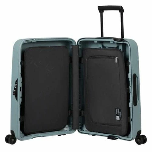 Samsonite Magnum Eco 4-Rollen Trolley S 55 Cm Ice Blue 4 Samsonite Magnum Eco 4-Rollen Trolley S 55 Cm Ice Blue – Bild 4