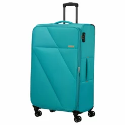 American Tourister Sun Break Trolley L 80 Cm Blue