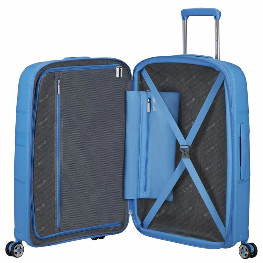 American Tourister Starvibe Trolley M 67 Cm Tranquil Blue 4 American Tourister Starvibe Trolley M 67 Cm Tranquil Blue – Bild 4