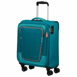 American Tourister Pulsonic Trolley S 55 Cm Stone Teal