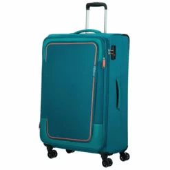 American Tourister Pulsonic Trolley L 81 Cm Stone Teal