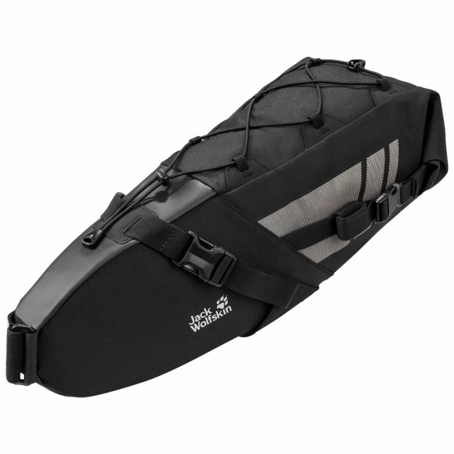 Jack Wolfskin Seat Bag Fahrradtasche Flash Black 1 Jack Wolfskin Seat Bag Fahrradtasche Flash Black