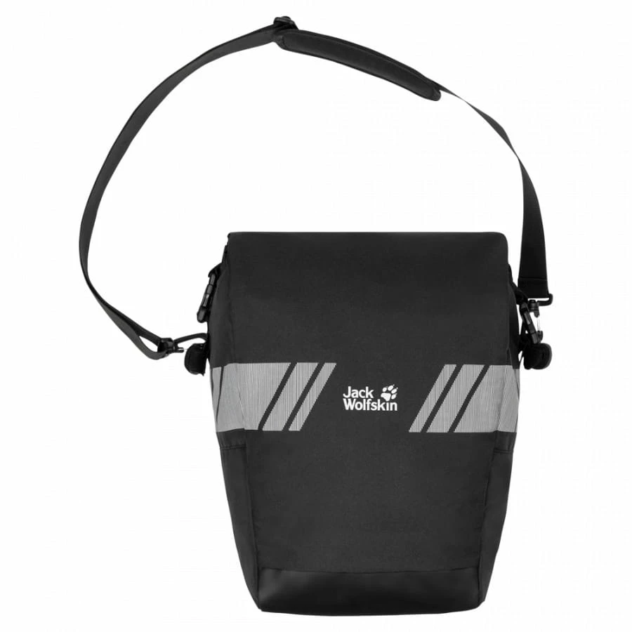 Jack Wolfskin Rack Bag Fahrradtasche Flash Black 2 Jack Wolfskin Rack Bag Fahrradtasche Flash Black – Bild 2
