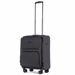 Stratic Bendigo Light Plus 4-Rollen Trolley S 54 Cm Black
