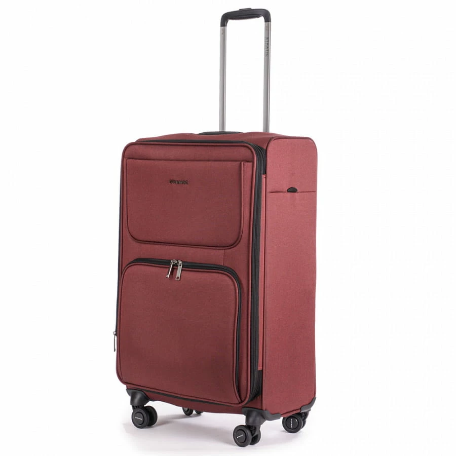 Stratic Bendigo Light Plus 4-Rollen Trolley M 72 Cm Redwine 1 Stratic Bendigo Light Plus 4-Rollen Trolley M 72 Cm Redwine