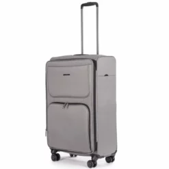 Stratic Bendigo Light Plus 4-Rollen Trolley M 72 Cm Silver