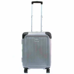 Stratic Stripe 4-Rollen Trolley S 54 Cm Silver
