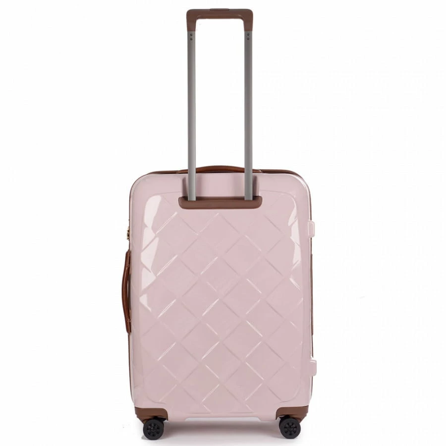 Stratic Leather And More 4-Rollen Trolley M 66 Cm Rose 3 Stratic Leather And More 4-Rollen Trolley M 66 Cm Rose – Bild 3