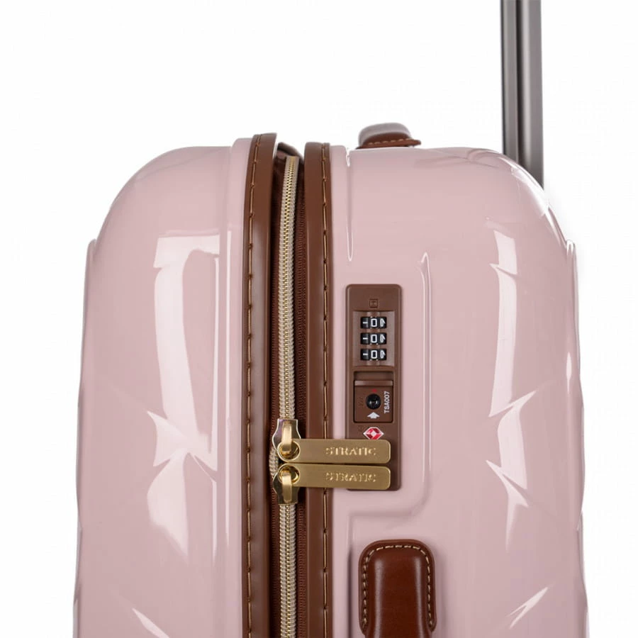 Stratic Leather And More 4-Rollen Trolley M 66 Cm Rose 7 Stratic Leather And More 4-Rollen Trolley M 66 Cm Rose – Bild 7