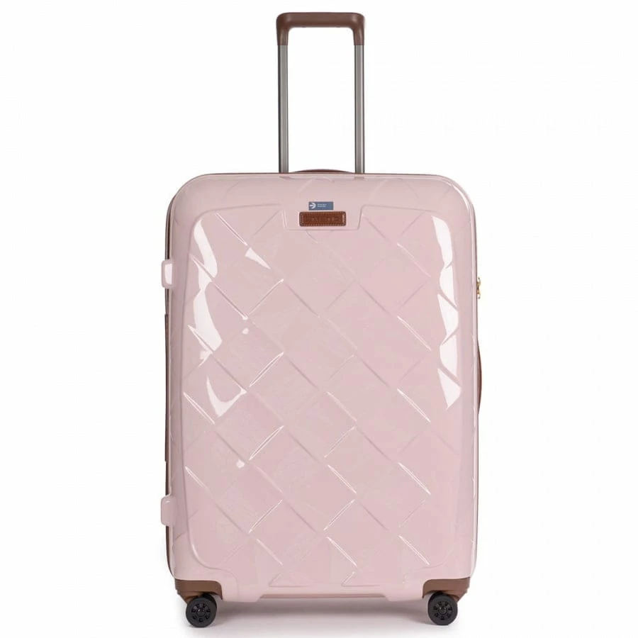 Stratic Leather And More 4-Rollen Trolley L 76 Cm Rose 1 Stratic Leather And More 4-Rollen Trolley L 76 Cm Rose