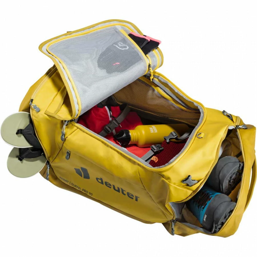 Deuter Aviant Duffel Pro 90 Reisetasche Corn-Turmeric 7 Deuter Aviant Duffel Pro 90 Reisetasche Corn-Turmeric – Bild 7