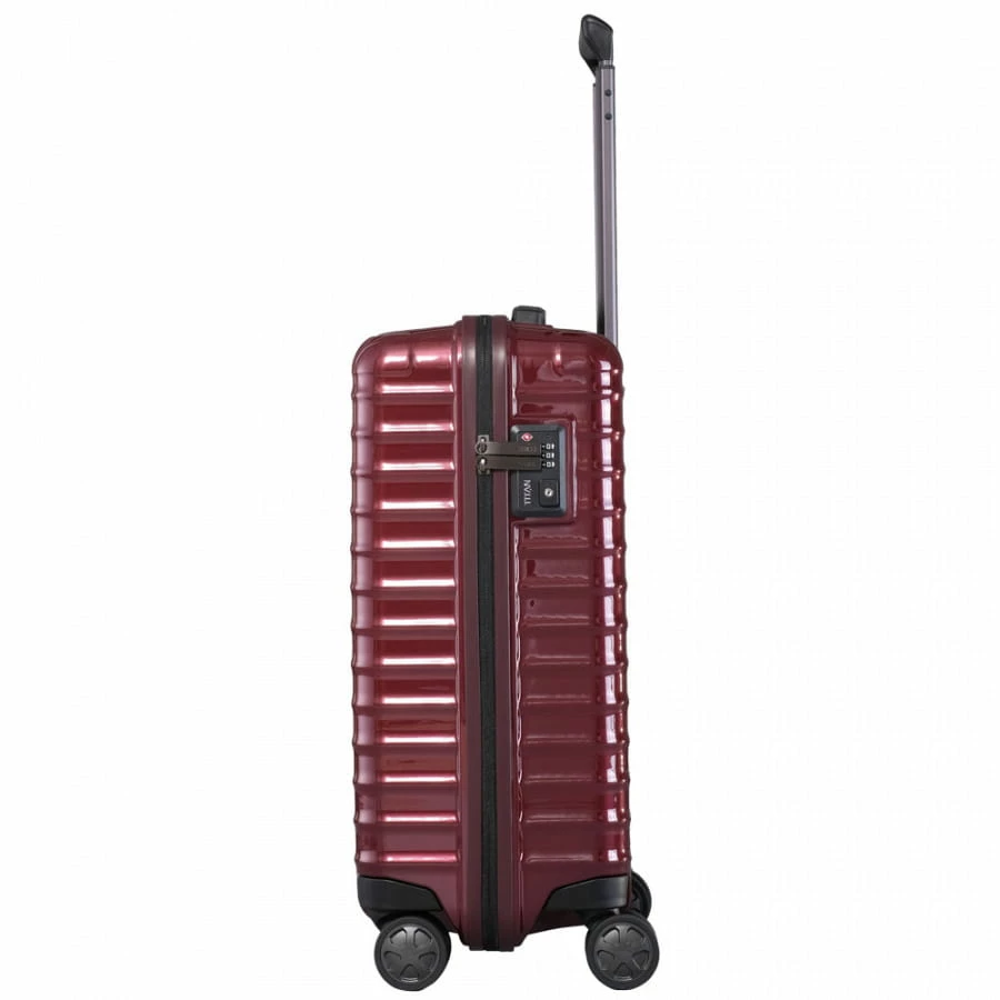 Titan Litron 4-Rollen Trolley S 55 Cm Kirschrot 3 Titan Litron 4-Rollen Trolley S 55 Cm Kirschrot – Bild 3