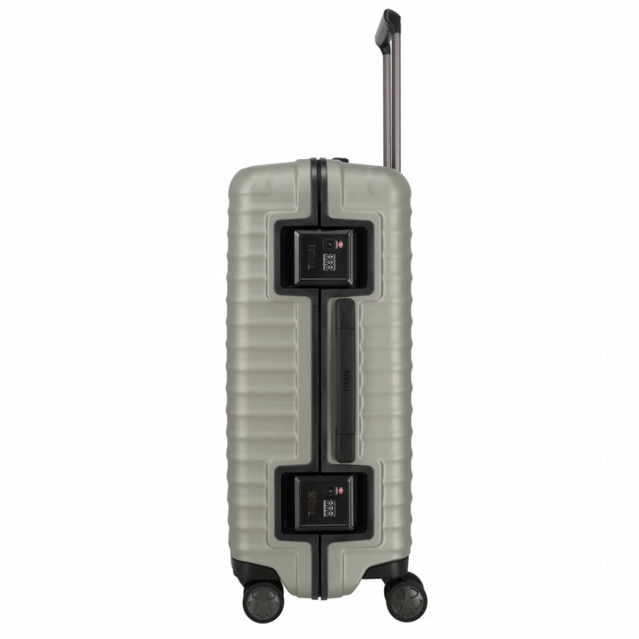 Titan Litron Frame 4-Rollen Trolley M 69 Cm Champagner 2 Titan Litron Frame 4-Rollen Trolley M 69 Cm Champagner – Bild 2