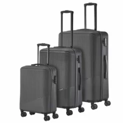 Travelite Bali Trolley-Set 3tlg S-M-L Anthrazit