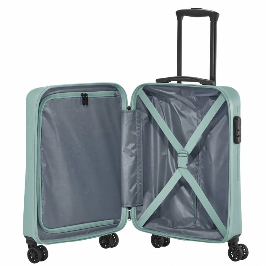 Travelite Bali 4-Rollen Trolley S 55 Cm Mint 4 Travelite Bali 4-Rollen Trolley S 55 Cm Mint – Bild 4