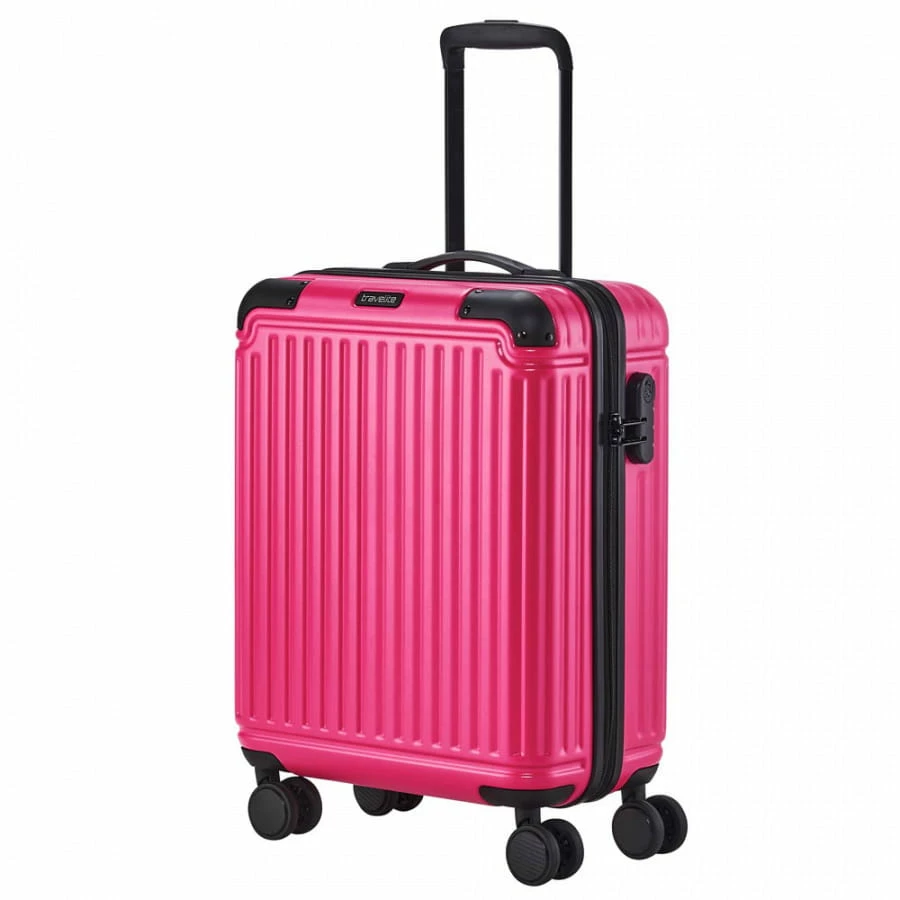 Travelite Cruise 4-Rollen Trolley S 55 Cm Pink 1 Travelite Cruise 4-Rollen Trolley S 55 Cm Pink