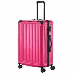 Travelite Cruise 4-Rollen Trolley L 77 Cm Pink