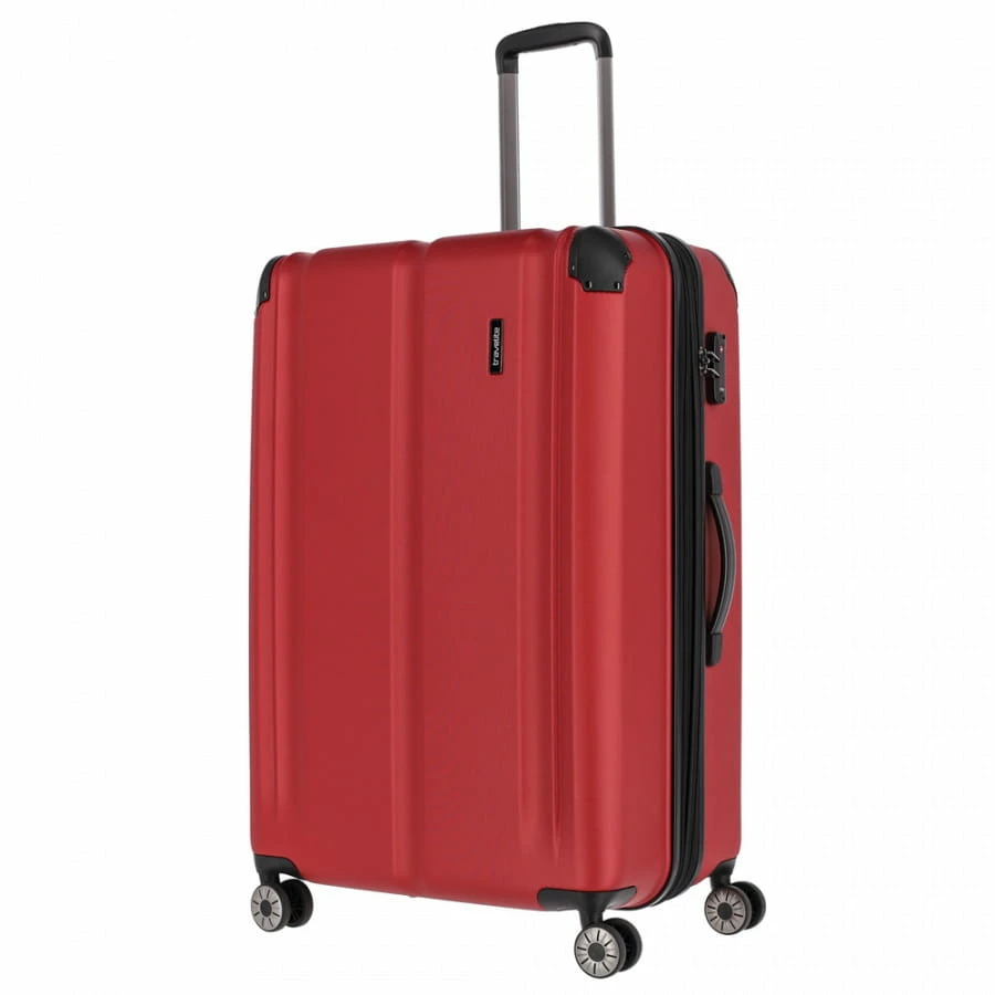 Travelite City 4-Rollen Trolley L 77 Cm Rot 1 Travelite City 4-Rollen Trolley L 77 Cm Rot