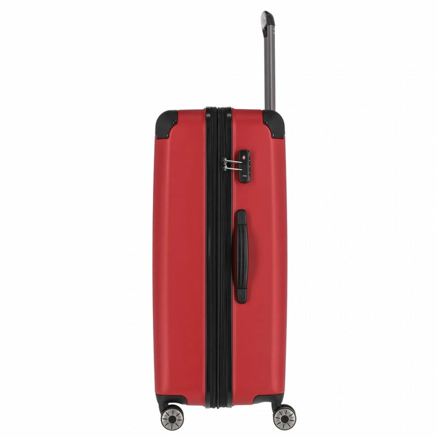 Travelite City 4-Rollen Trolley L 77 Cm Rot 2 Travelite City 4-Rollen Trolley L 77 Cm Rot – Bild 2