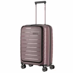 Travelite Air Base 4-Rollen Trolley S Mit Vortasche 55 Cm Flieder