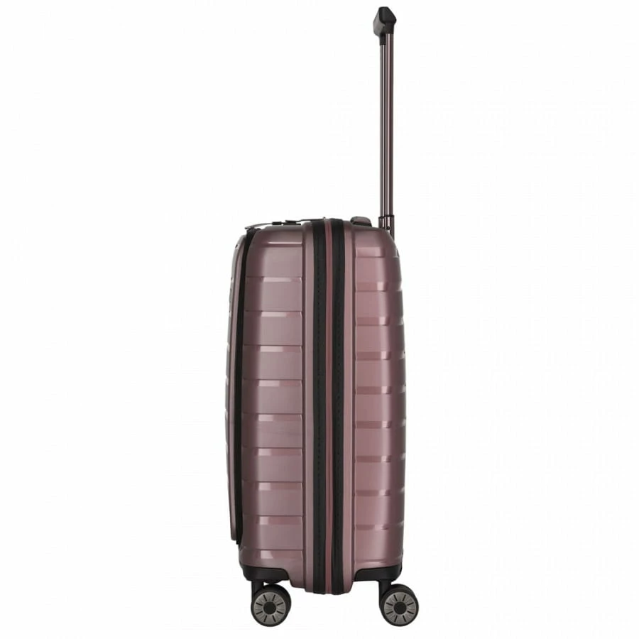 Travelite Air Base 4-Rollen Trolley S Mit Vortasche 55 Cm Flieder 2 Travelite Air Base 4-Rollen Trolley S Mit Vortasche 55 Cm Flieder – Bild 2