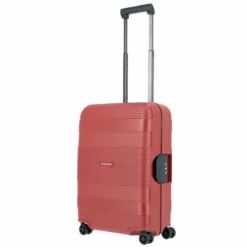 Travelite Korfu 4-Rollen Trolley S 55 Cm Rot