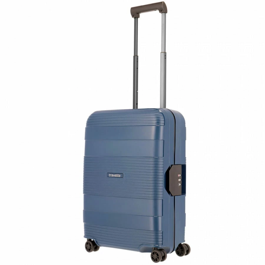 Travelite Korfu 4-Rollen Trolley S 55 Cm Marine 1 Travelite Korfu 4-Rollen Trolley S 55 Cm Marine
