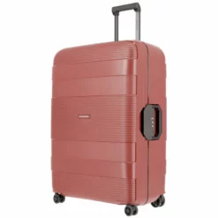 Travelite Korfu 4-Rollen Trolley L 75 Cm Rot