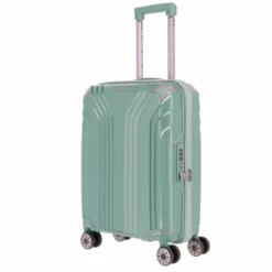 Travelite Elvaa 4-Rollen Trolley S 55 Cm Seegrün