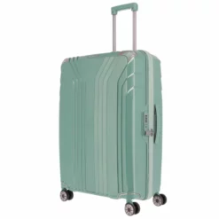 Travelite Elvaa 4-Rollen Trolley L 77 Cm Seegrün