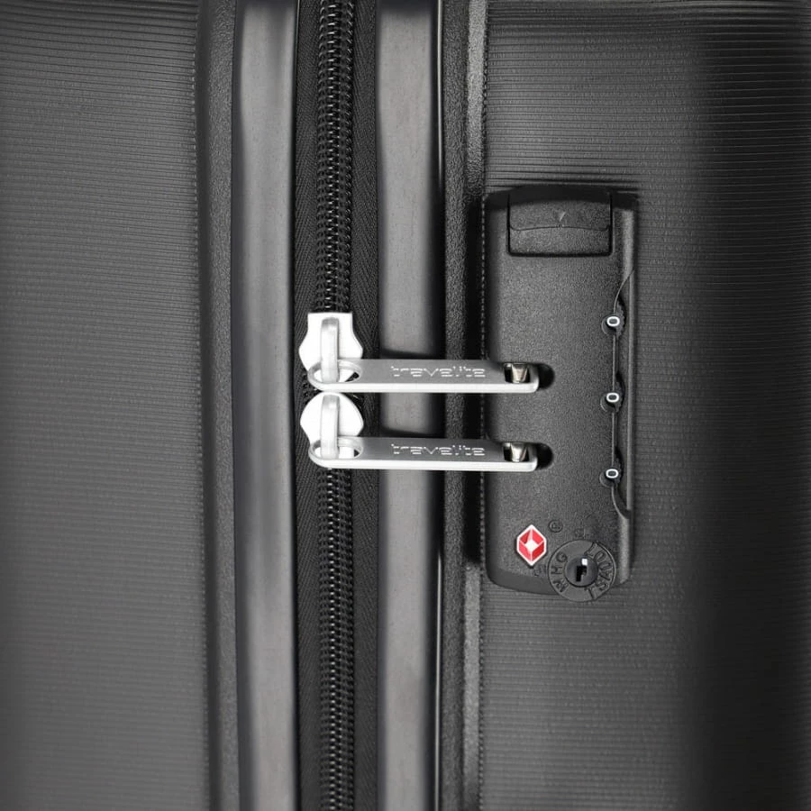 Travelite Vaka 4-Rollen Trolley S 55 Cm Schwarz 6 Travelite Vaka 4-Rollen Trolley S 55 Cm Schwarz – Bild 6