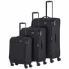 Travelite Chios Trolley-Set S-M-L Schwarz