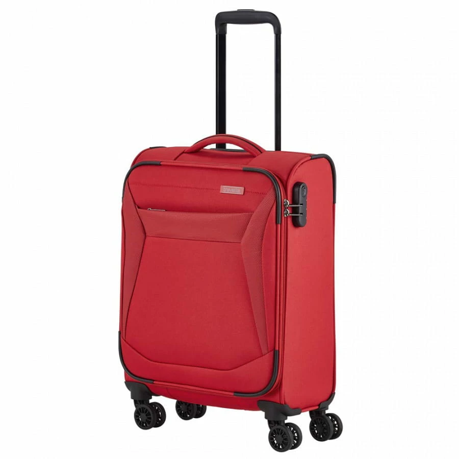 Travelite Chios 4-Rollen Trolley S 55 Cm Rot 1 Travelite Chios 4-Rollen Trolley S 55 Cm Rot