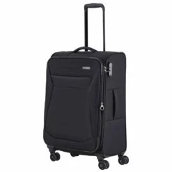 Travelite Chios 4-Rollen Trolley M 67 Cm Schwarz
