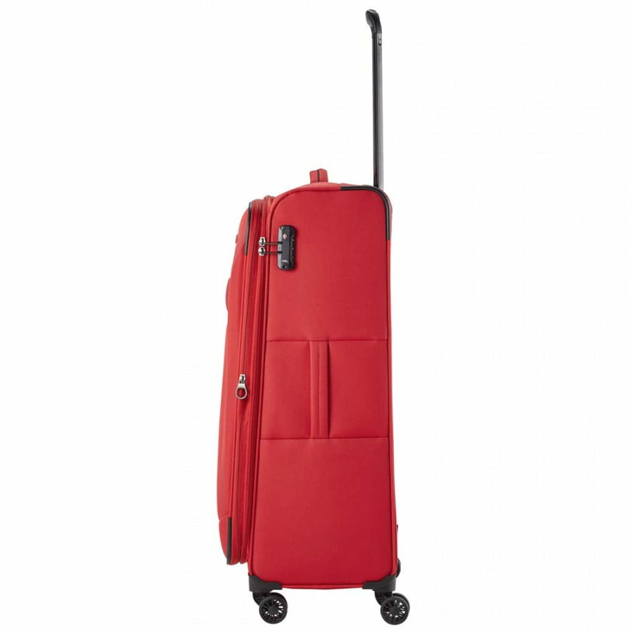 Travelite Chios 4-Rollen Trolley L 78 Cm Rot 2 Travelite Chios 4-Rollen Trolley L 78 Cm Rot – Bild 2