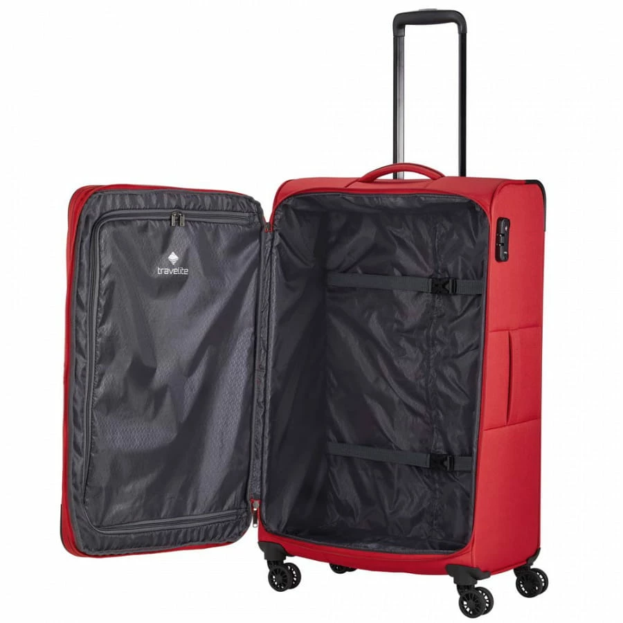 Travelite Chios 4-Rollen Trolley L 78 Cm Rot 4 Travelite Chios 4-Rollen Trolley L 78 Cm Rot – Bild 4